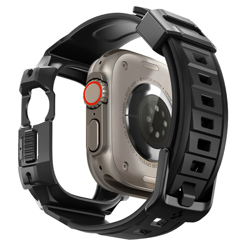 Spigen Apple Watch Ultra 3/2/1 (49mm) Capa + Pulseira – Rugged Armor Pro